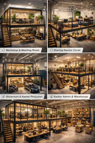 Mezzanine Ruang Kantor di Cipondoh