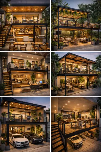 Mezannine Cafe Modern di Cipondoh